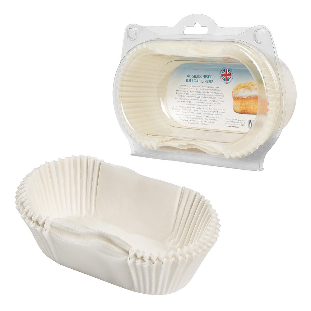 Siliconised Loaf Liners - Pack of 40