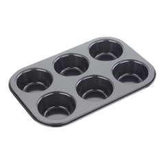 Premium Non-Stick 6 Cup Muffin Pan