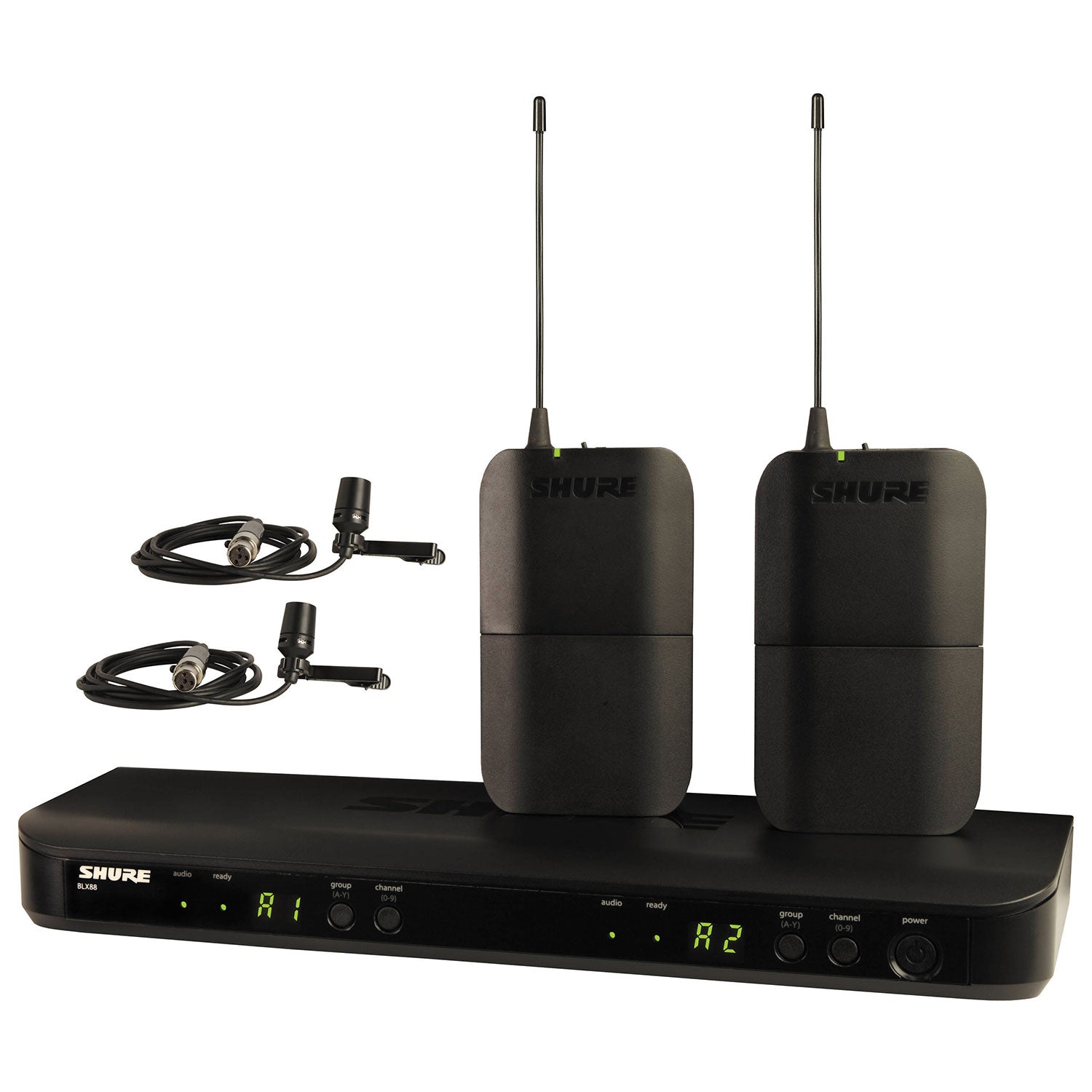Shure wireless dual lavalier system