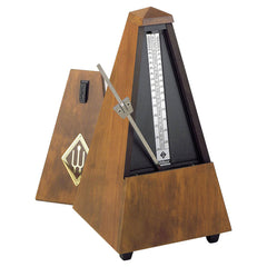Wittner traditional wooden metronome, without bell - Walnut satin