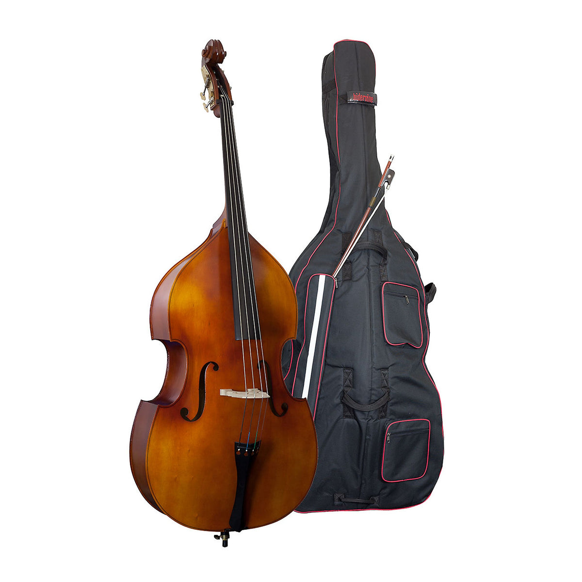 Hidersine Inizio 3/4 double bass outfit