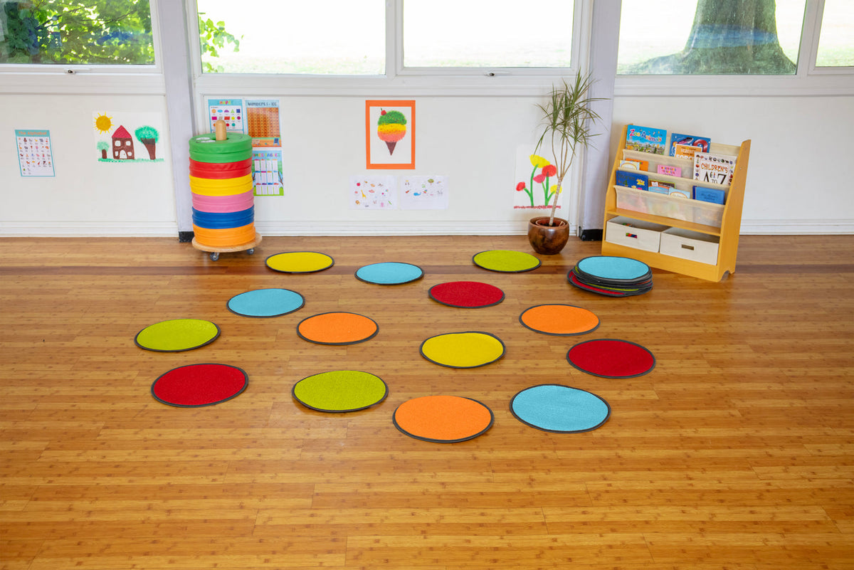 Rainbow™ Circle Mats with holdall