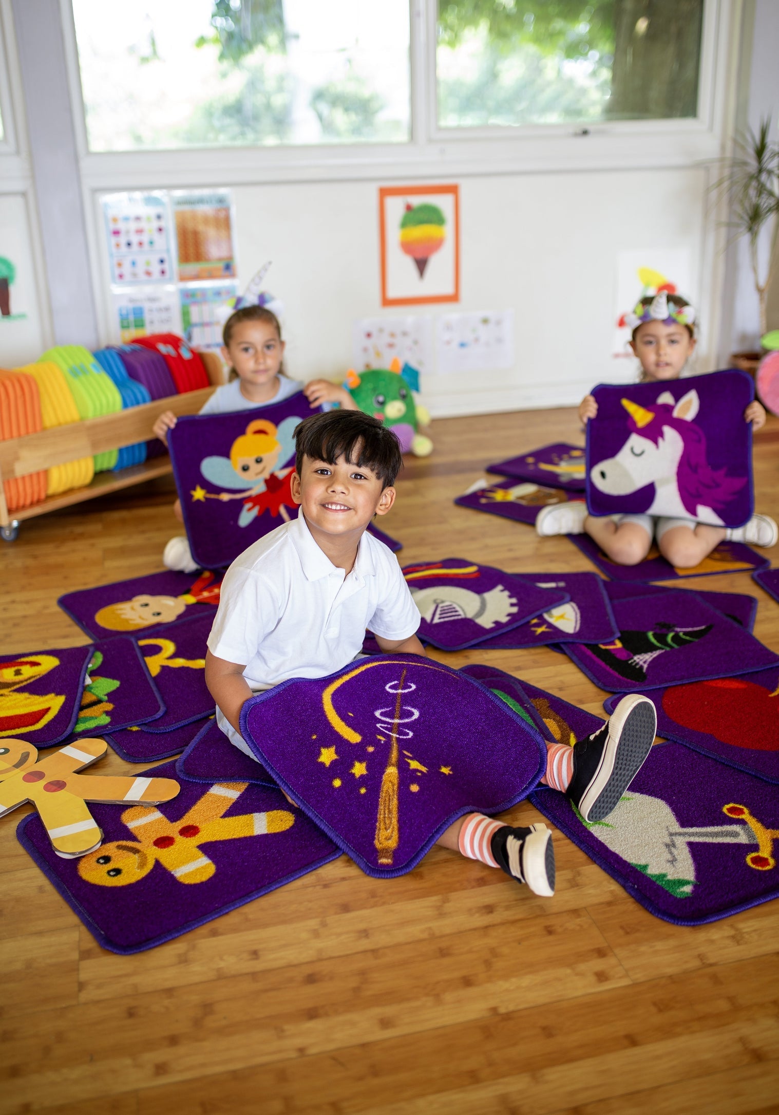 Storytime Interactive Carpet Tiles with holdall