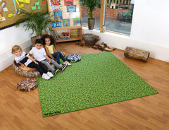 Natural World™ Grass & Lily Pads Double Sided Carpet