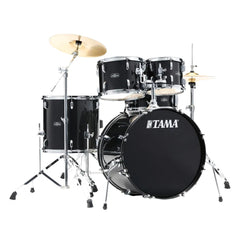 Tama Stagestar 20" 5-piece drum kit and Zildjian Planet Z bundle – Black Night Sparkle