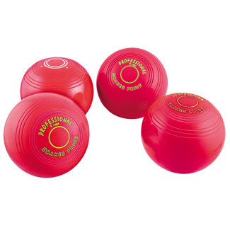 JUNIOR BOWLS RED, SET OF 4
