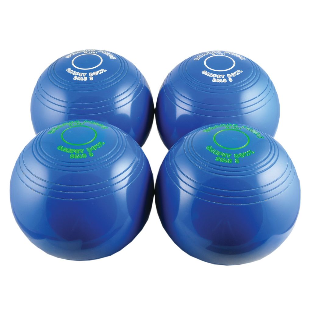 BIASED INDOOR CARPET BOWLS BLUE