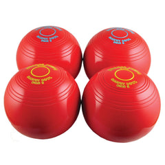 BIASED INDOOR CARPET BOWLS RED