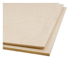 Birch Plywood Sheets - 600 x 300 x 12mm (Pack of 5)