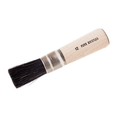 Pure Grey Bristle Stencil Brush ¾" - No.12