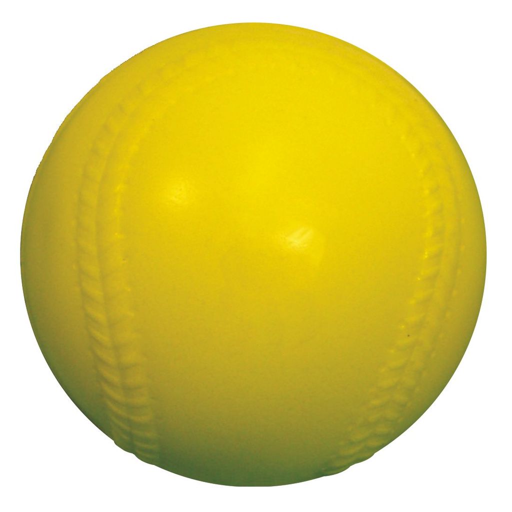 RUBBER SPONGE BASEBALL YELLOW
