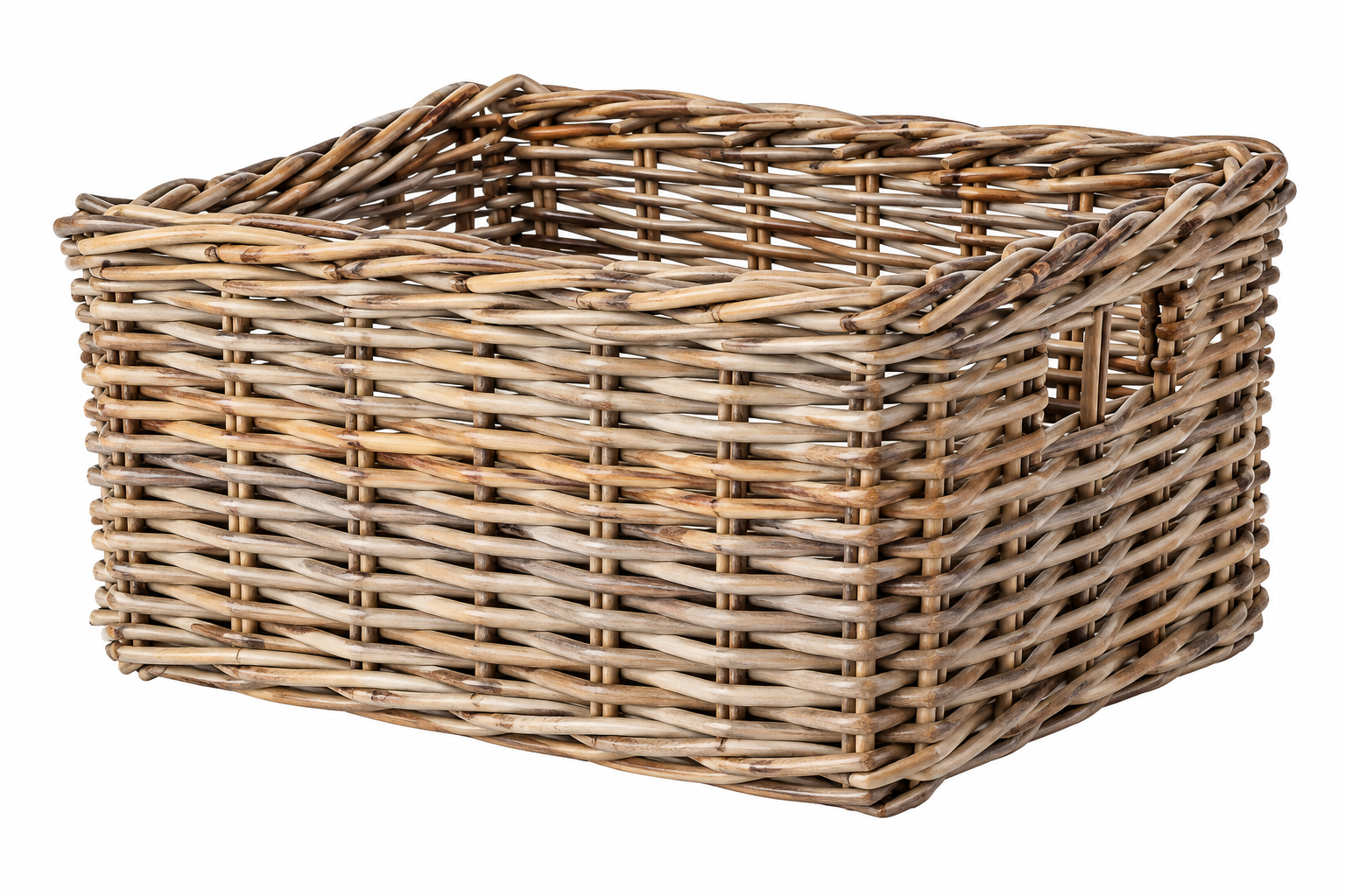 BYHOLMA Basket- grey- 25x29x15 cm