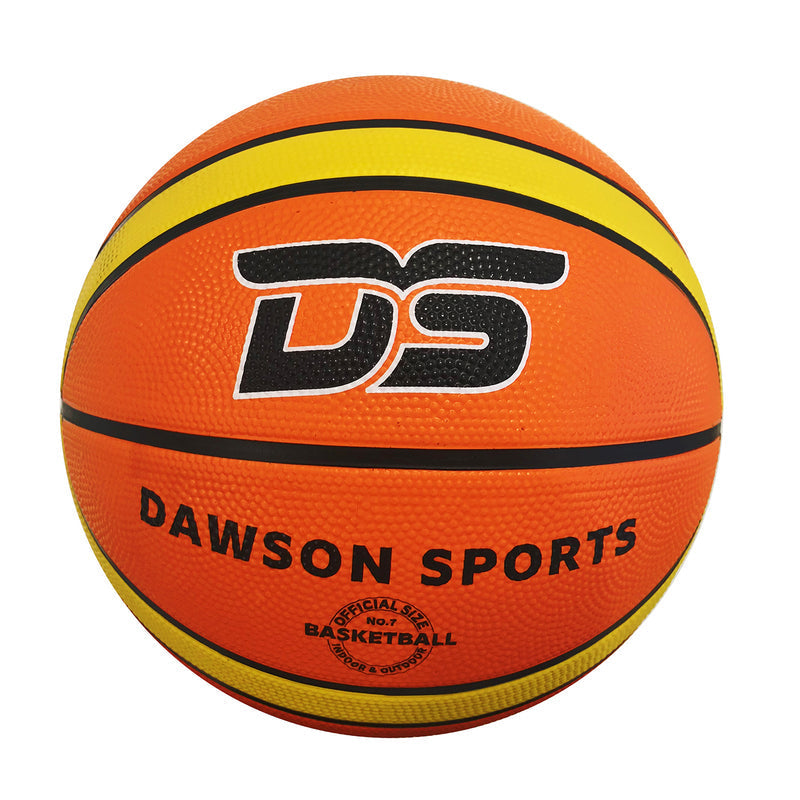 DS Rubber Basketball - Size 7 Orange
