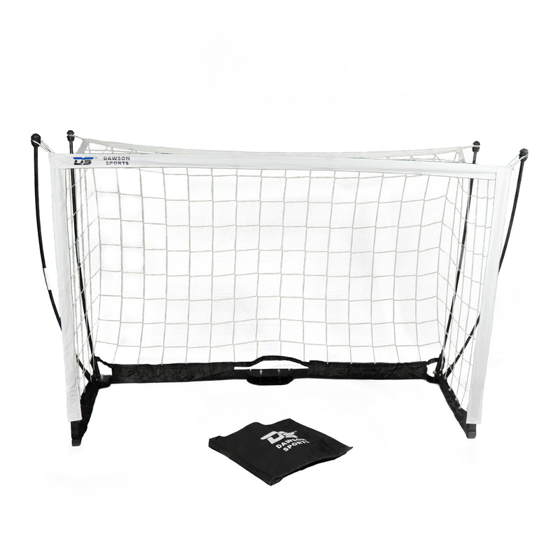 DS Portable Box Flex Football Goal with Bag - 2.4m x 1.2m Black