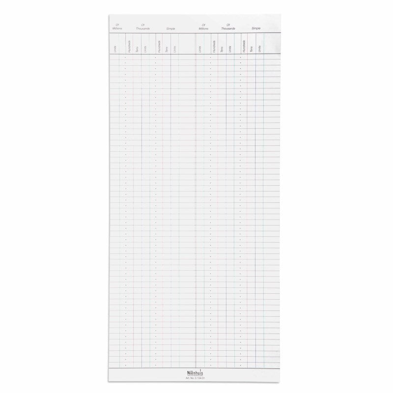 Paper for Large Bead Frame (50 Sheets)