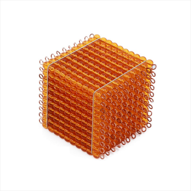 Golden Bead Thousand Cube