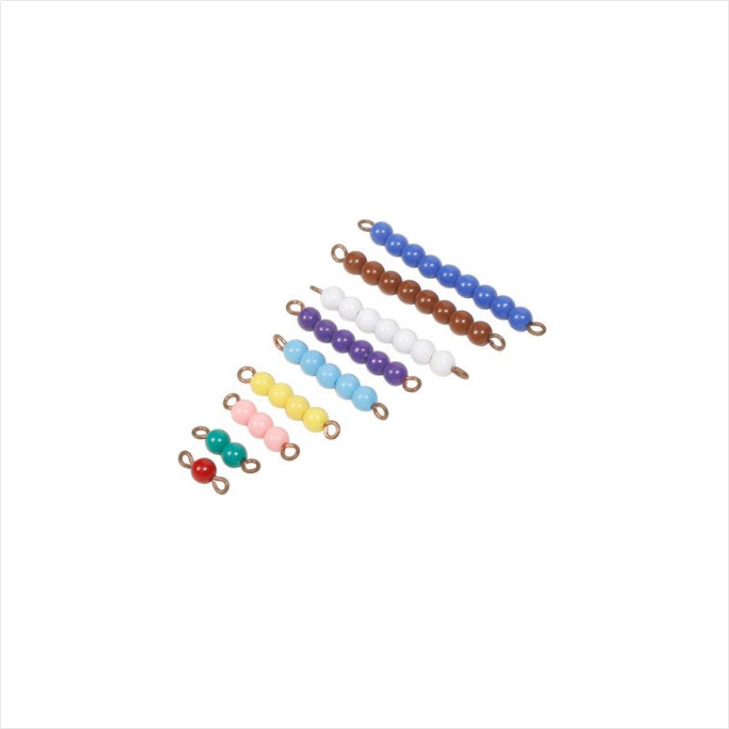 Colored Bead Stairs 1-9.