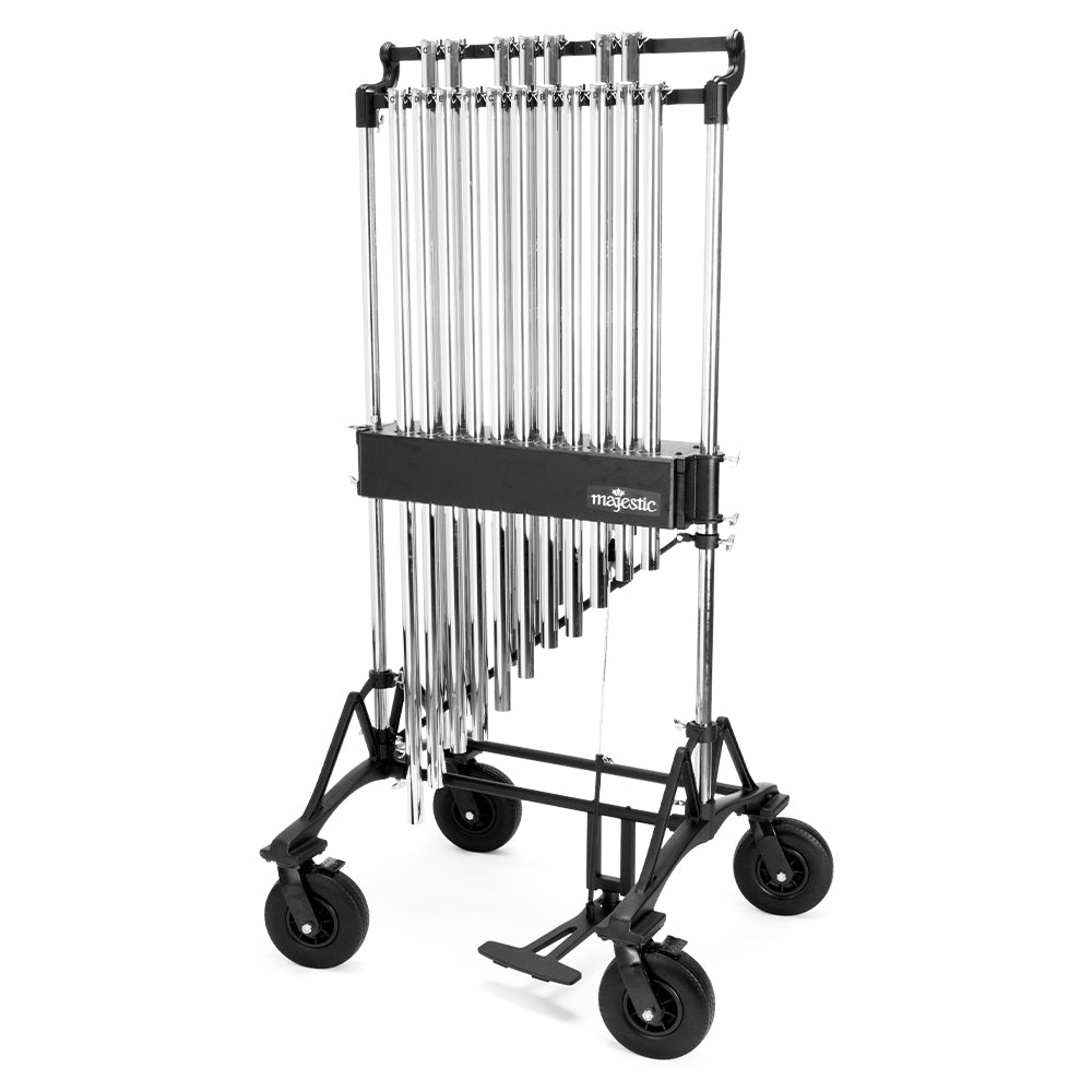 Majestic Quantum 18 note 1.5\" field frame chimes - Lacquered - Chrome plated