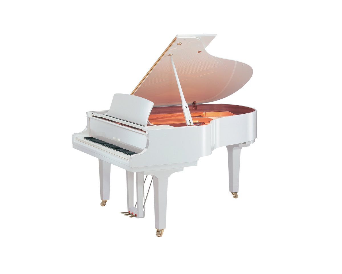 Yamaha C2X grand piano – Polished White