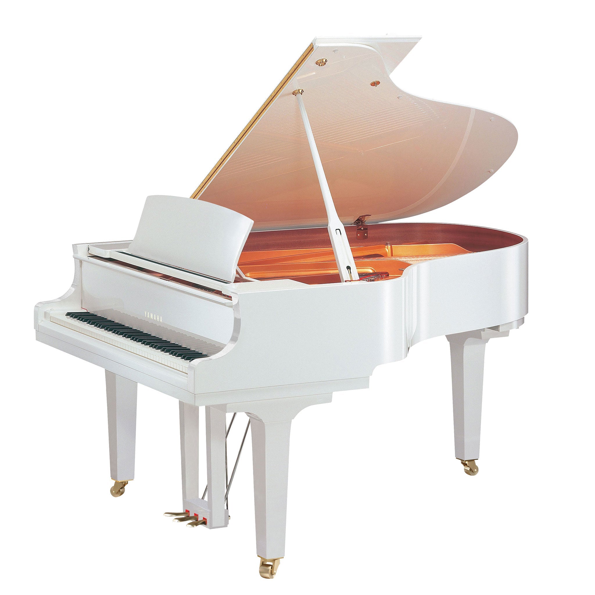 Yamaha C3X grand piano – Polished White