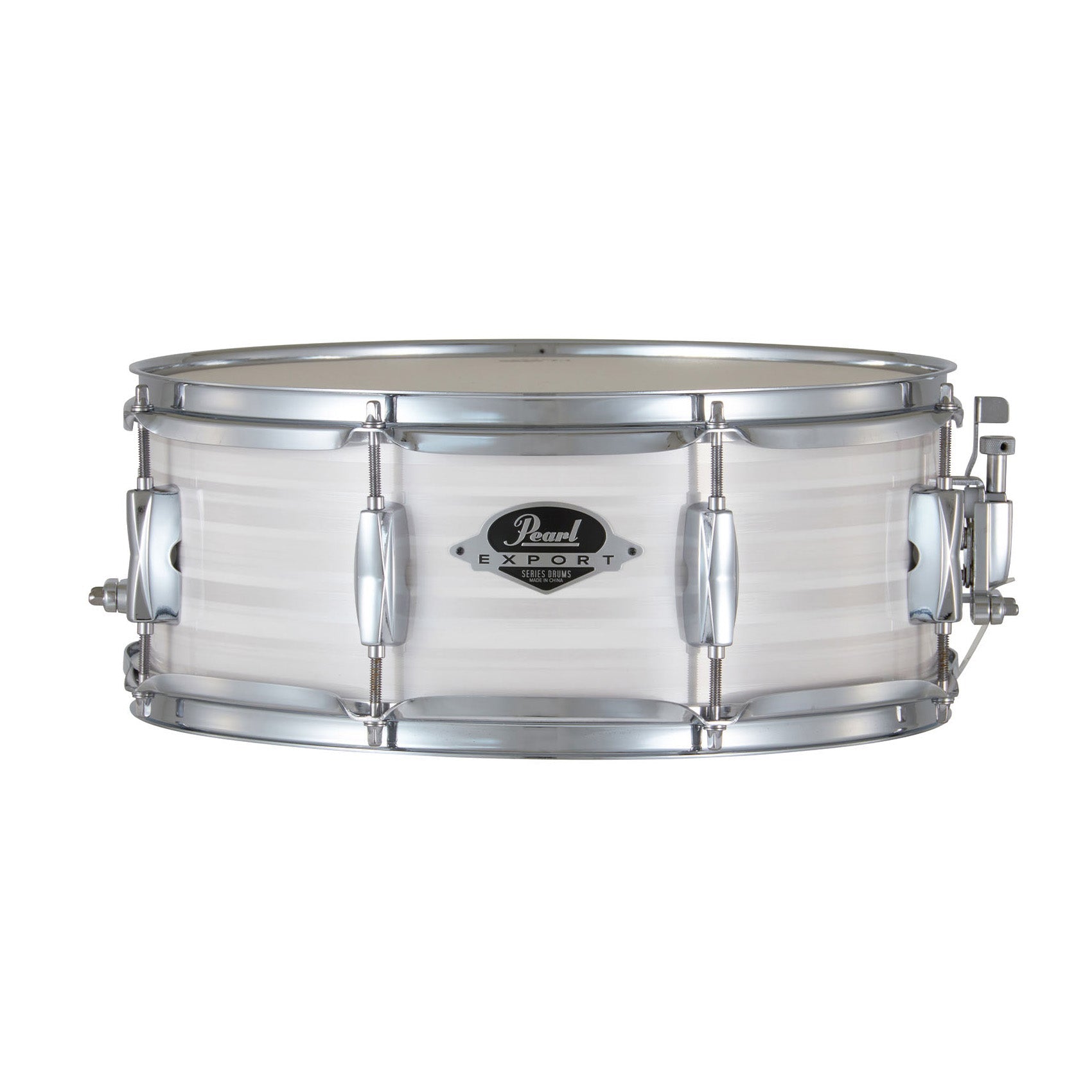 Pearl Export 14" x 5.5" snare drum – Slipstream White