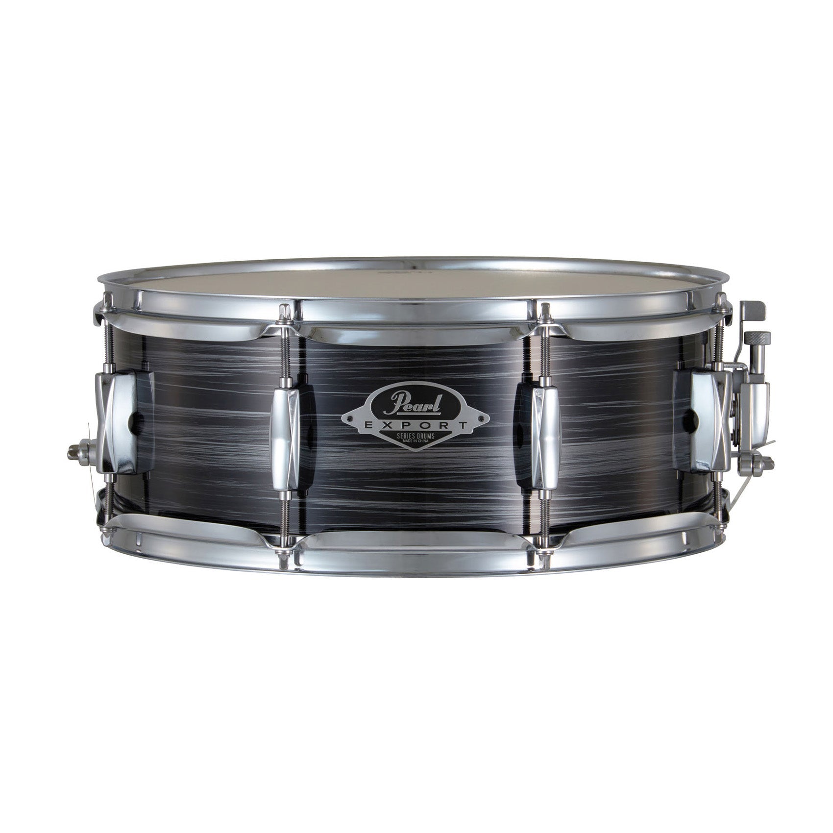 Pearl Export 14" x 5.5" snare drum – Graphite Silver Twist