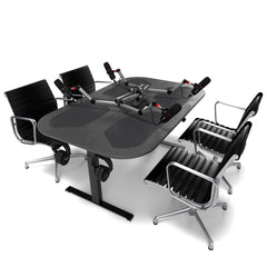 AKA Design ProCast C4 sit-stand studio desk – Graphite