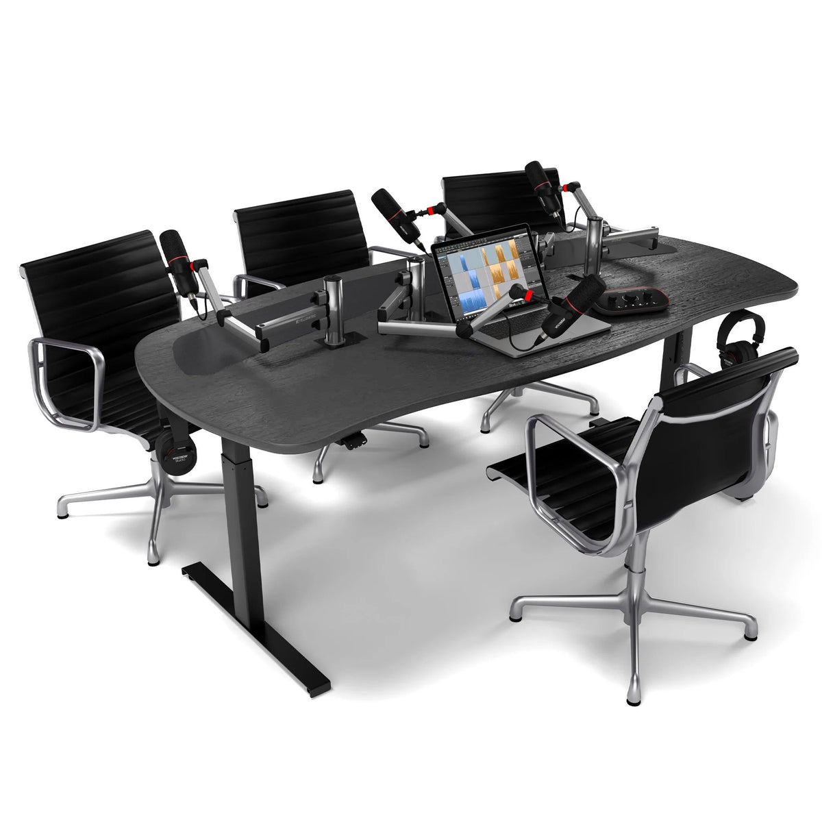 AKA Design ProCast R4 sit-stand studio desk – Graphite