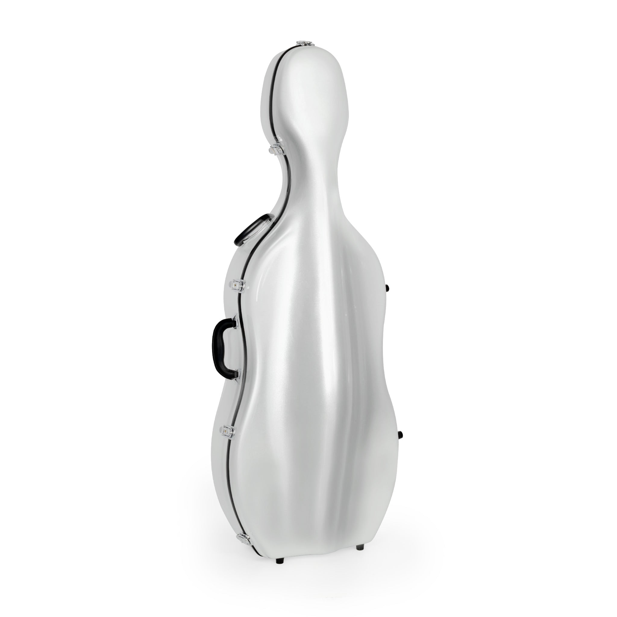 Sinfonica Z-Tec 4/4 fibreglass Cello case - Silver