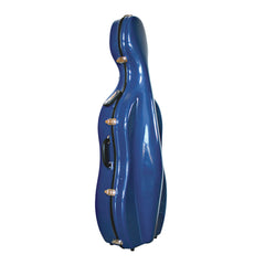Sinfonica Z-Tec 4/4 fibreglass Cello case - Blue