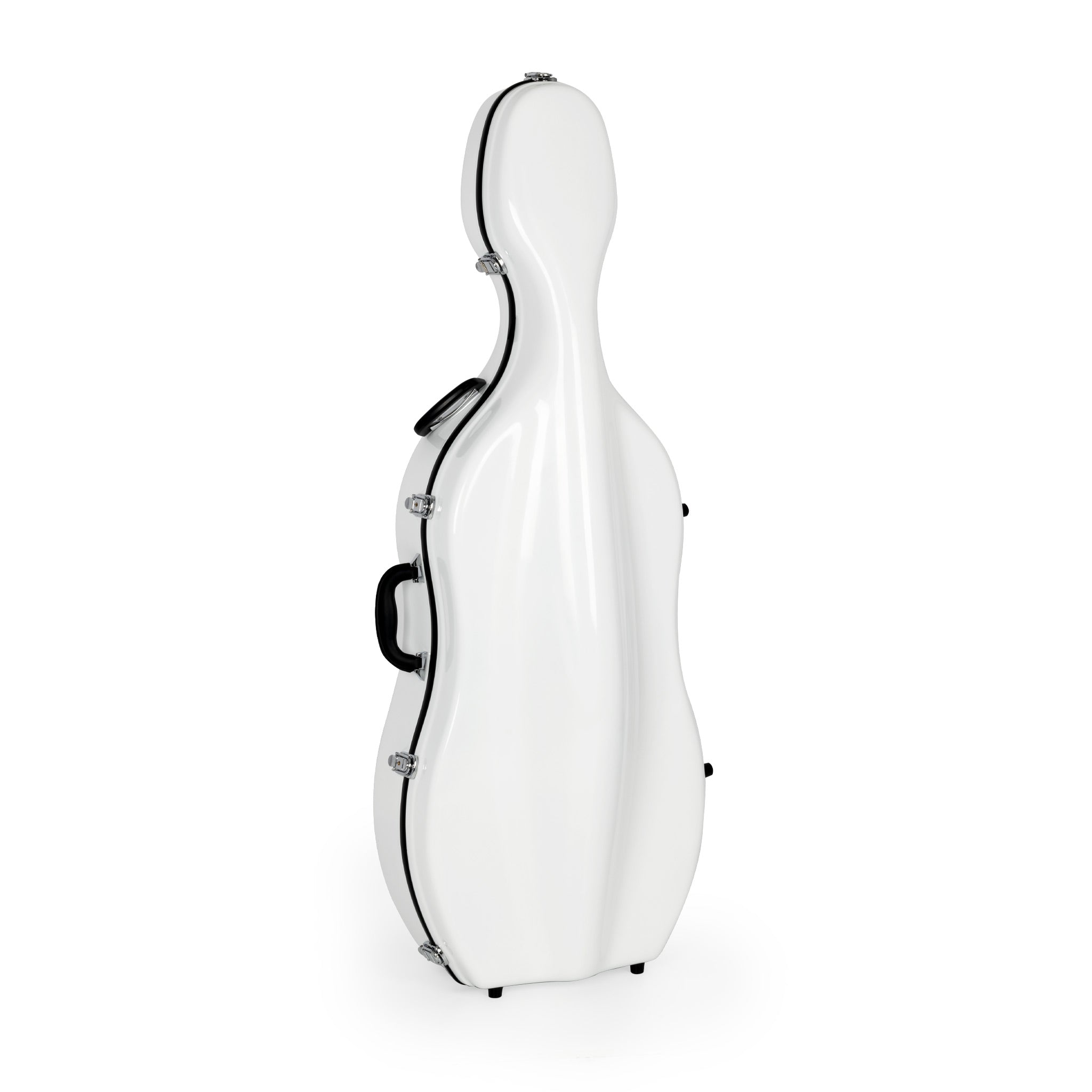 Sinfonica Z-Tec 4/4 fibreglass Cello case - White