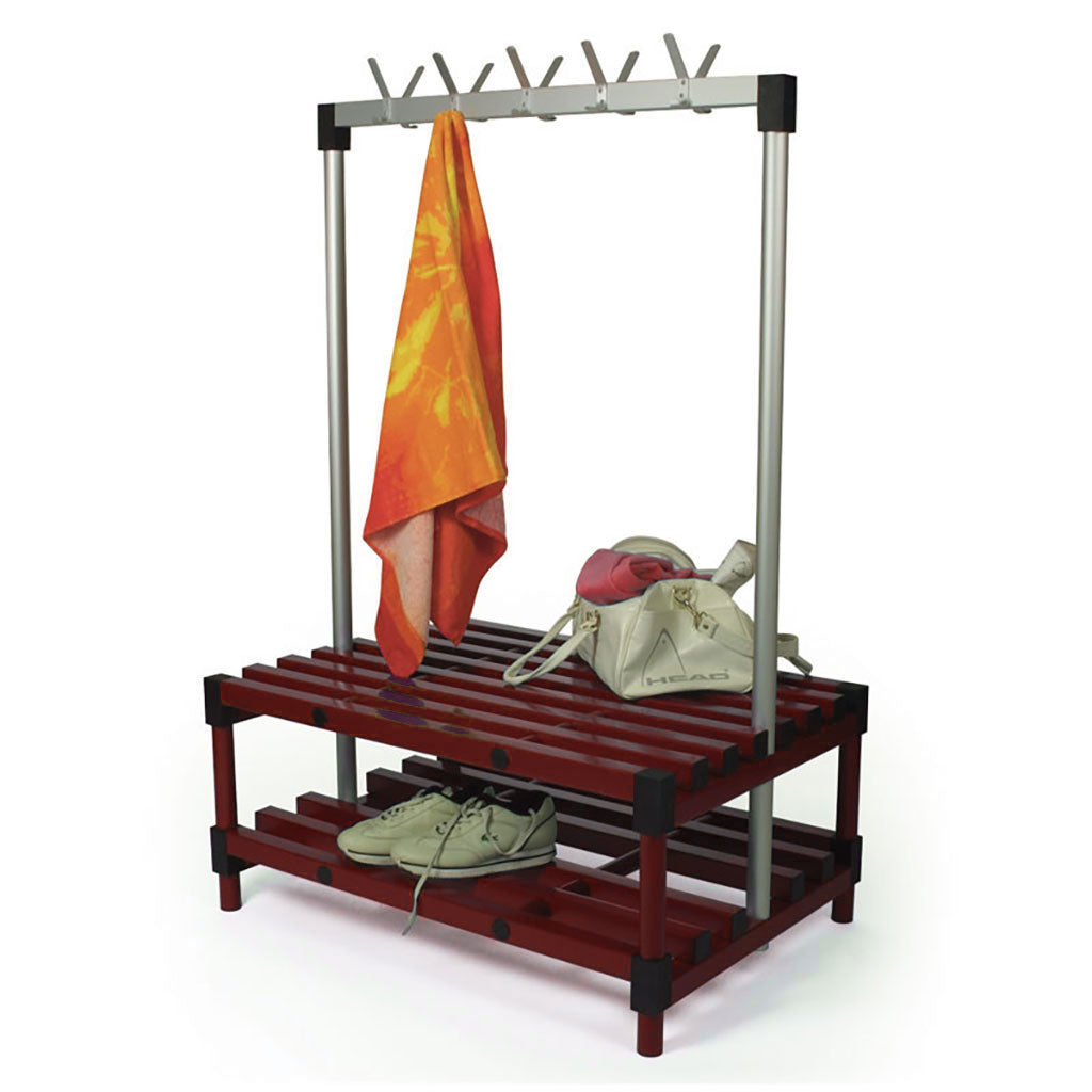 STACARAC DOUBLE SIDES BENCH AND RAIL 1M RED