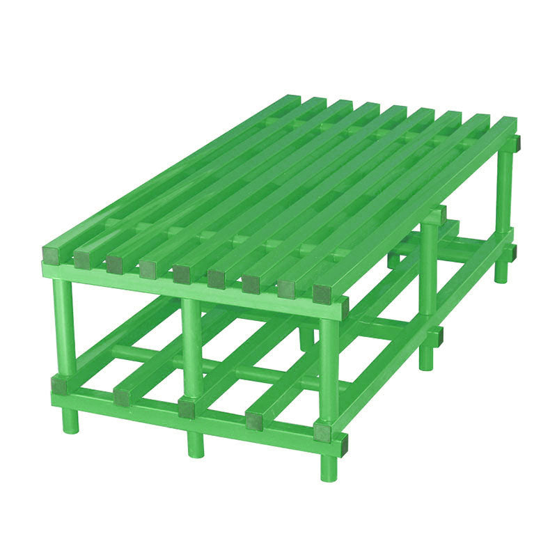 VENDIPLAS DOUBLE SIDED BENCH 1.5M L X 75 W X 49CM H, GREEN