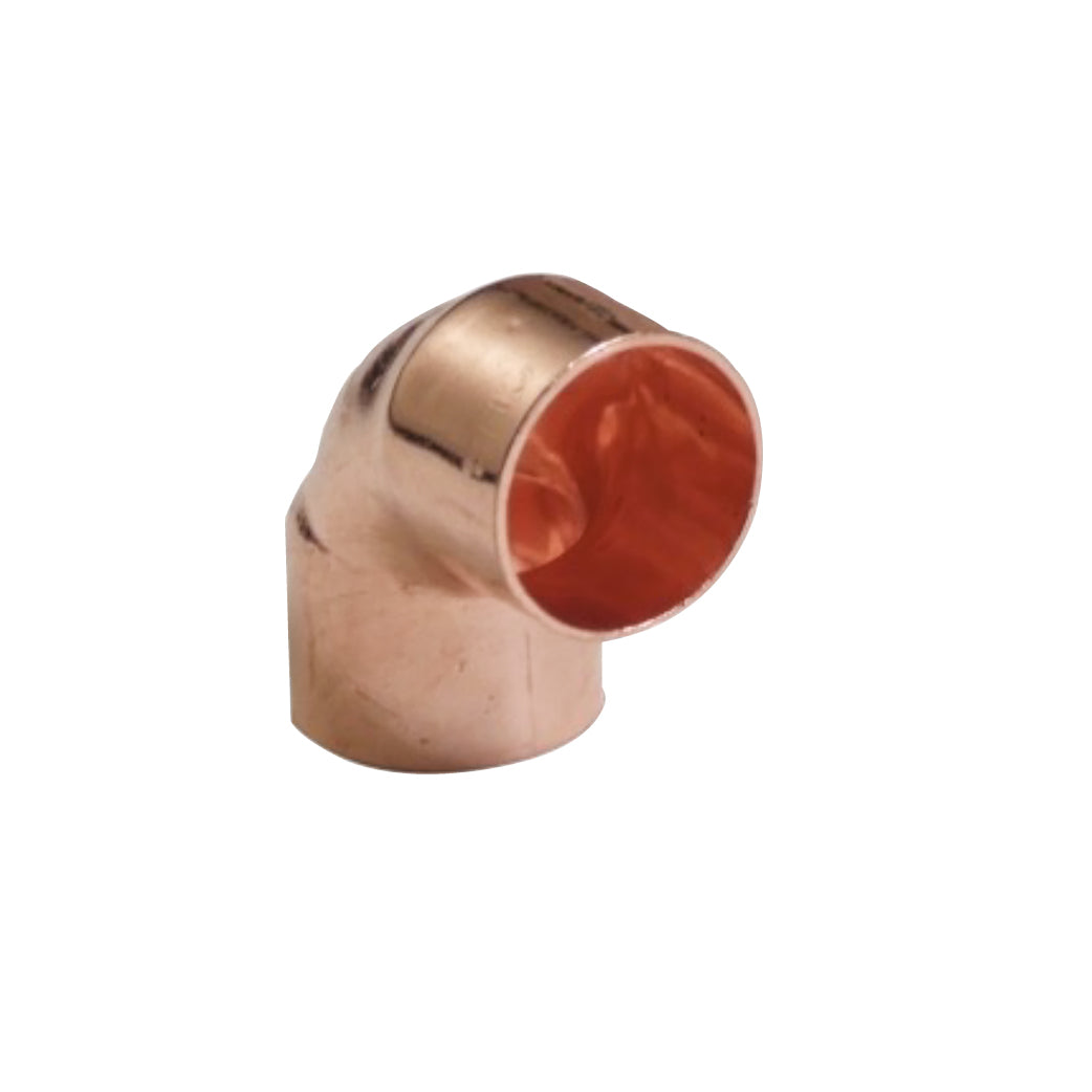 Copper End Feed Elbow 90° - 22mm