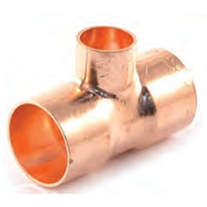 End Feed Reduced Tee 28 x 28 x 15mm