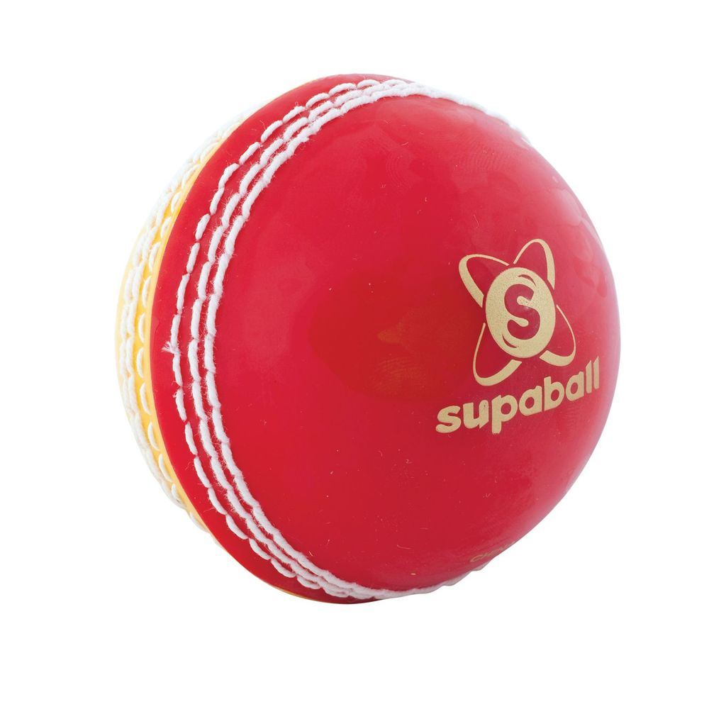READERS SUPABALL CRICKET BALL JUNIOR RED/YELLOW