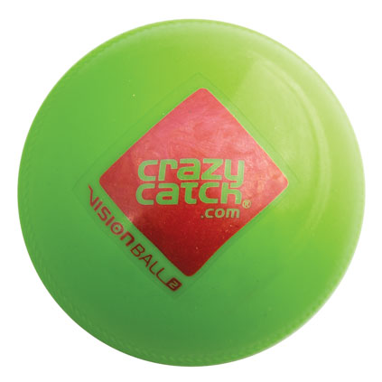 CRAZY CATCH VISION BALL LEVEL 2, GREEN, BAG OF 6
