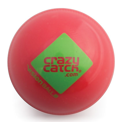 CRAZY CATCH VISION BALL LEVEL 3, RED, BAG OF 6