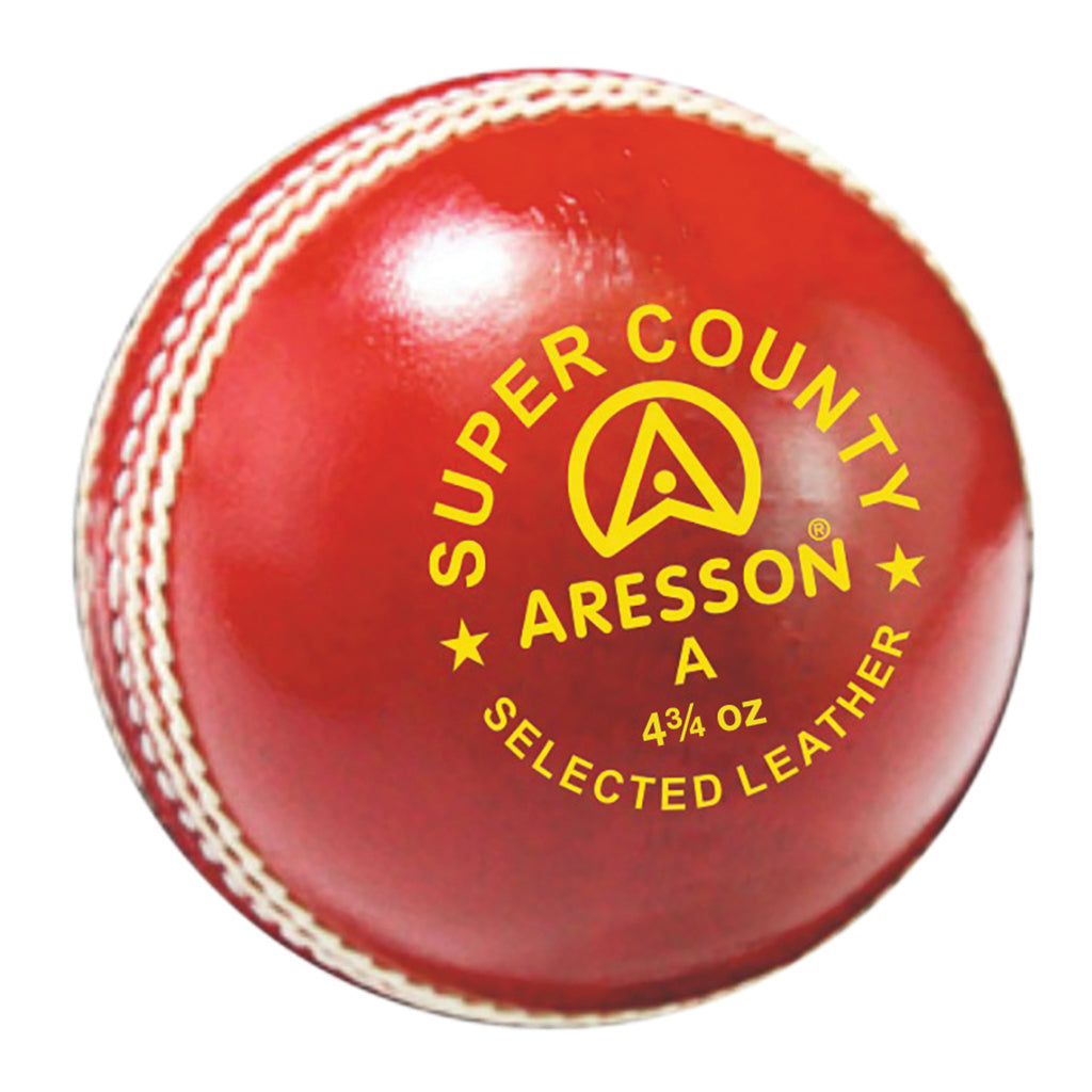 ARESSON SUPER COUNTY CRICKET BALL 4.75OZ