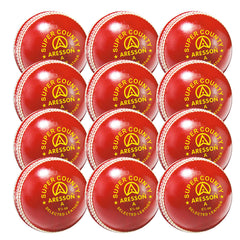 ARESSON SUPER COUNTY CRICKET BALL 5.50OZ, BAG OF 12