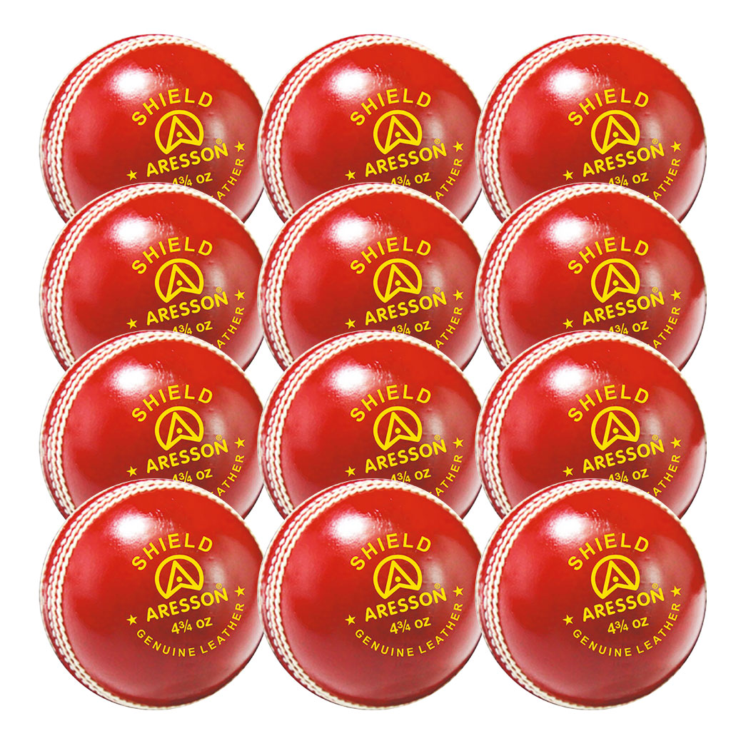ARESSON SHIELD CRICKET BALL 4.75OZ, BAG OF 12