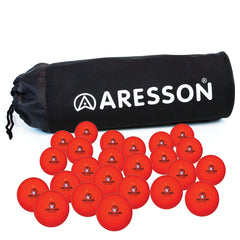 ARESSON ALL PLAY CRICKET BALL ORANGE, JUNIOR, BAG OF 24