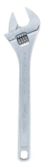 WRENCH ADJUSTABLE CHROME VANADIUM 18 INCH L X 2 1/8 INCH