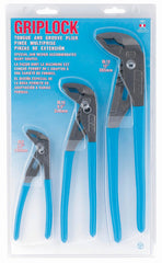 PLIER SET GRIPLOCK 3 PIECE