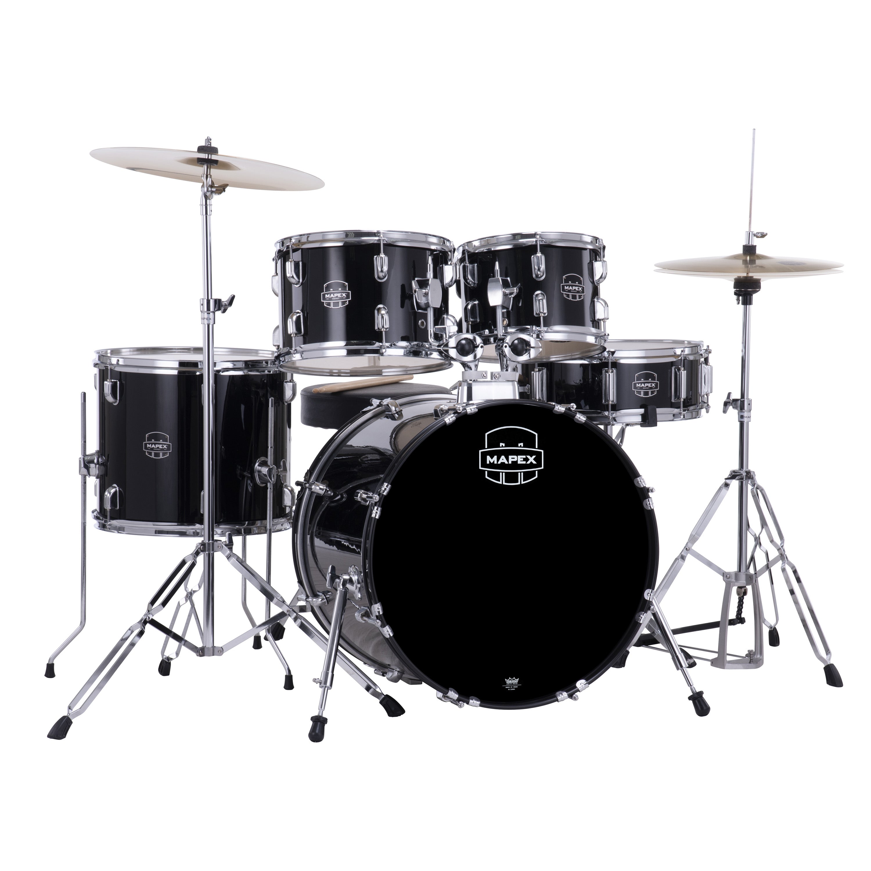 Mapex Comet 20\" fusion drum kit - Dark Black