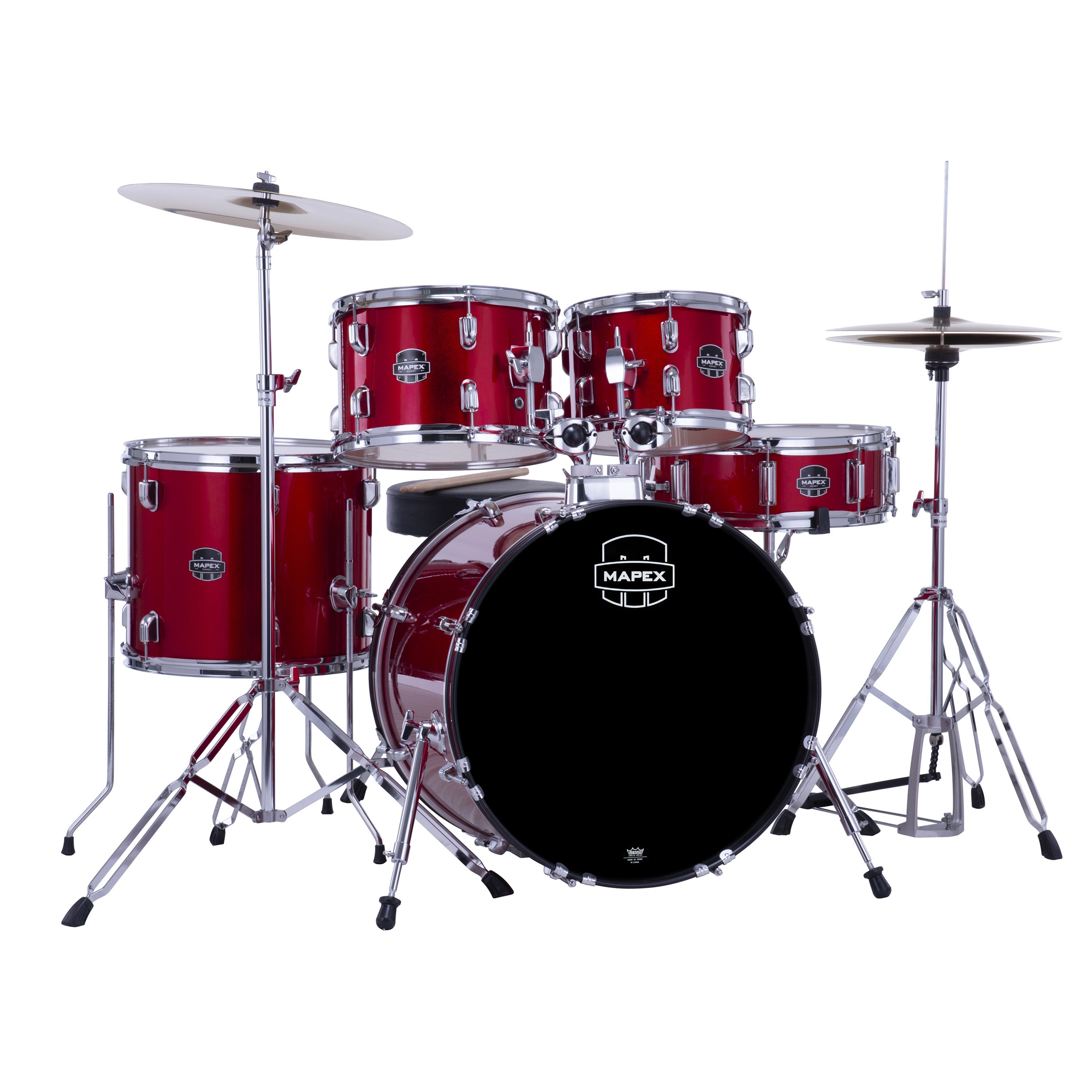 Mapex Comet 20\" fusion drum kit - Infra Red