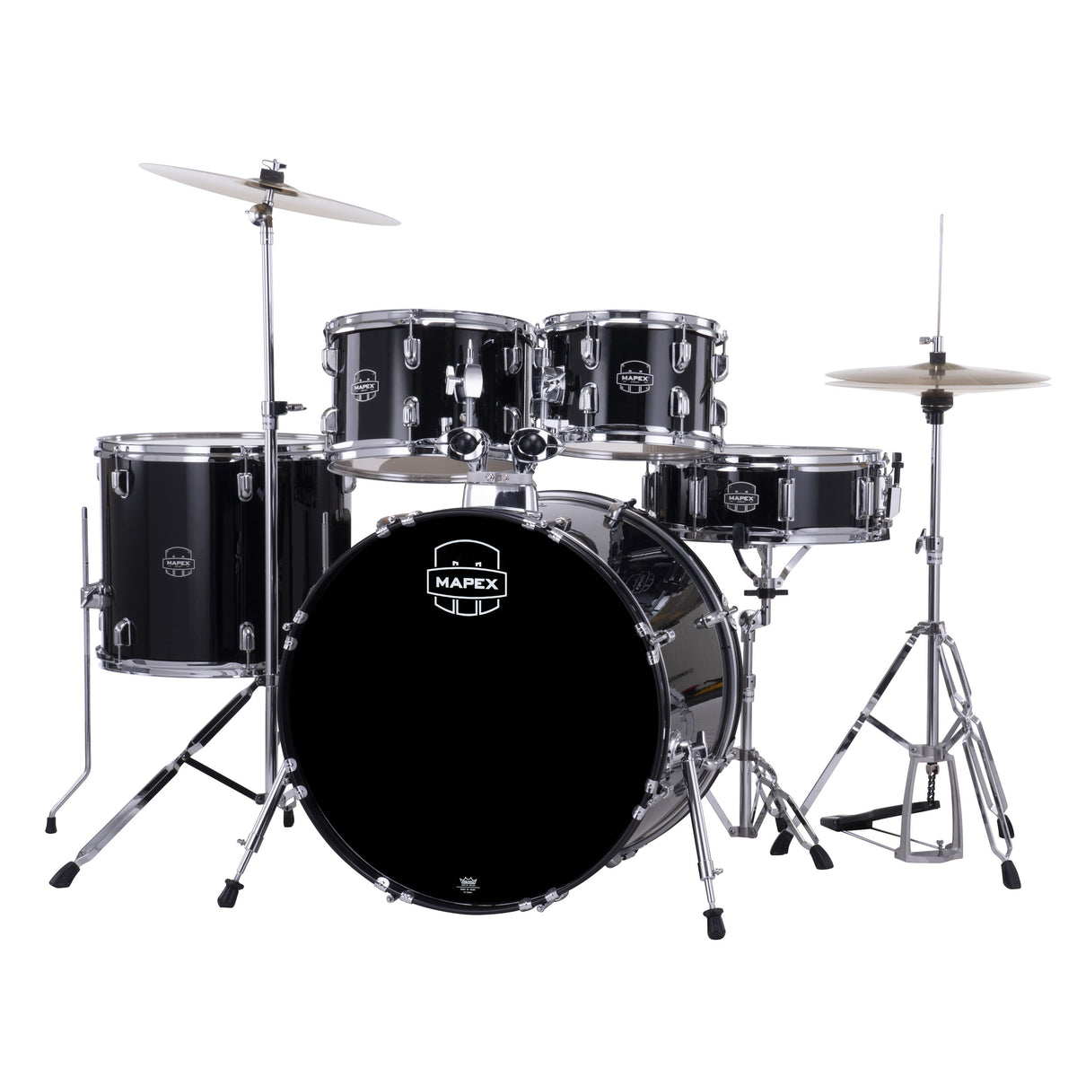Mapex Comet 22\" rock fusion drum kit - Dark Black