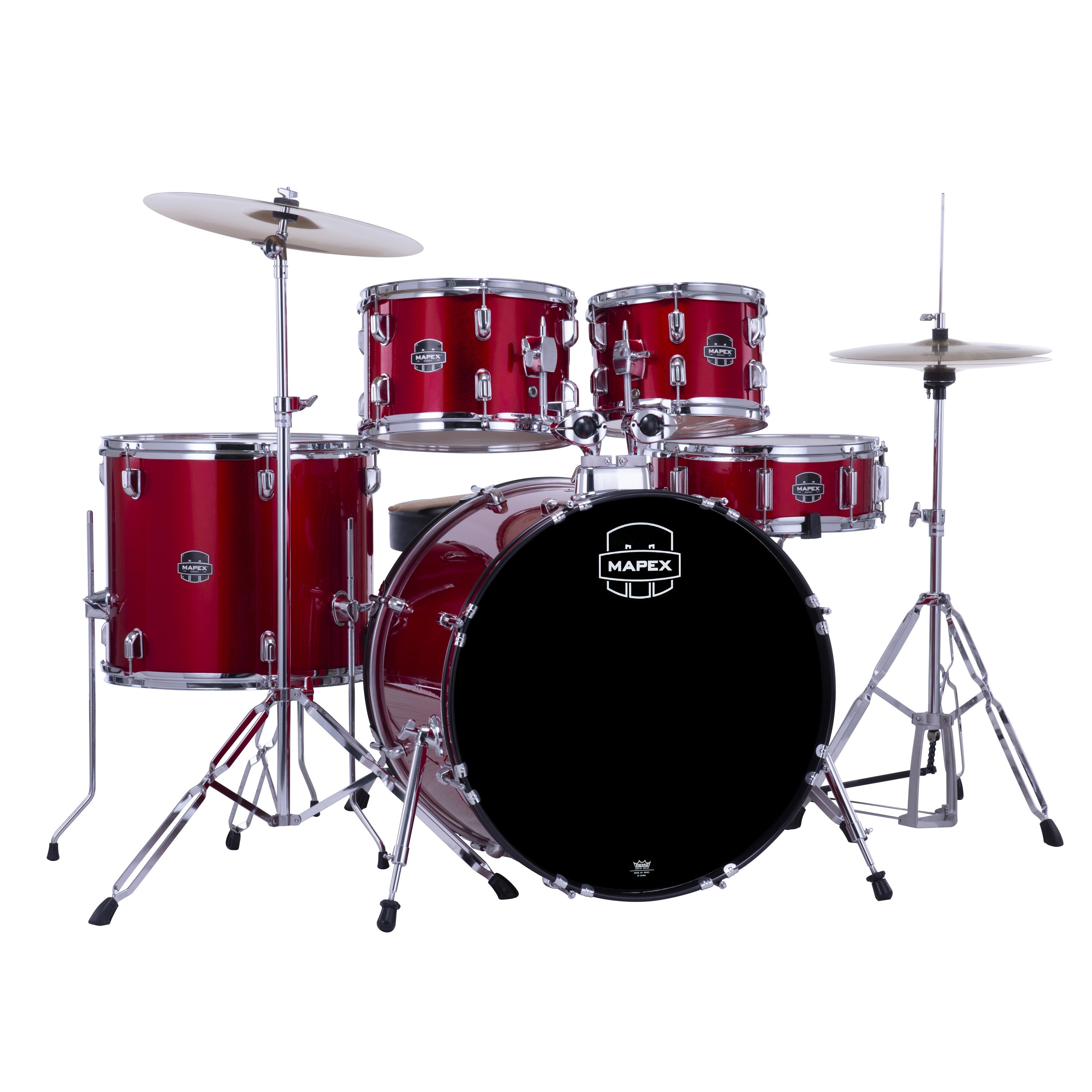 Mapex Comet 22\" rock fusion drum kit - Infra Red