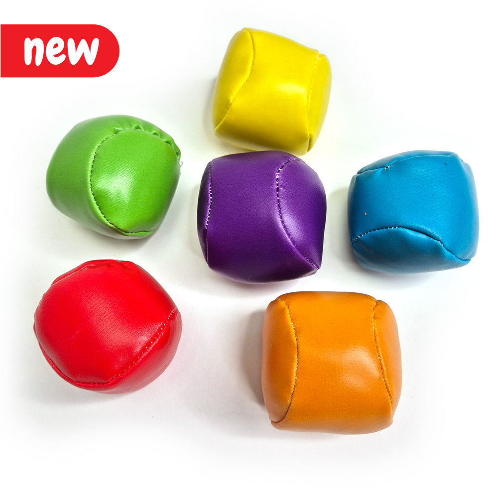 Coloured Squidgy Stress Balls, pack of 6