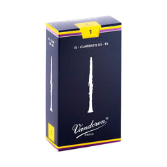 Vandoren \'Blue Box\' Bb clarinet reeds - 1 (box of 10)